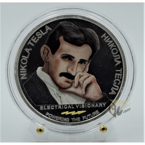Nikola Tesla Alternating Current 1 Oz - 2018 Serbia