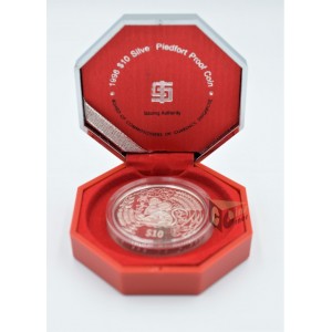 The Year of the Mouse  2 Oz Piedfort Proof - 1996 Singapore