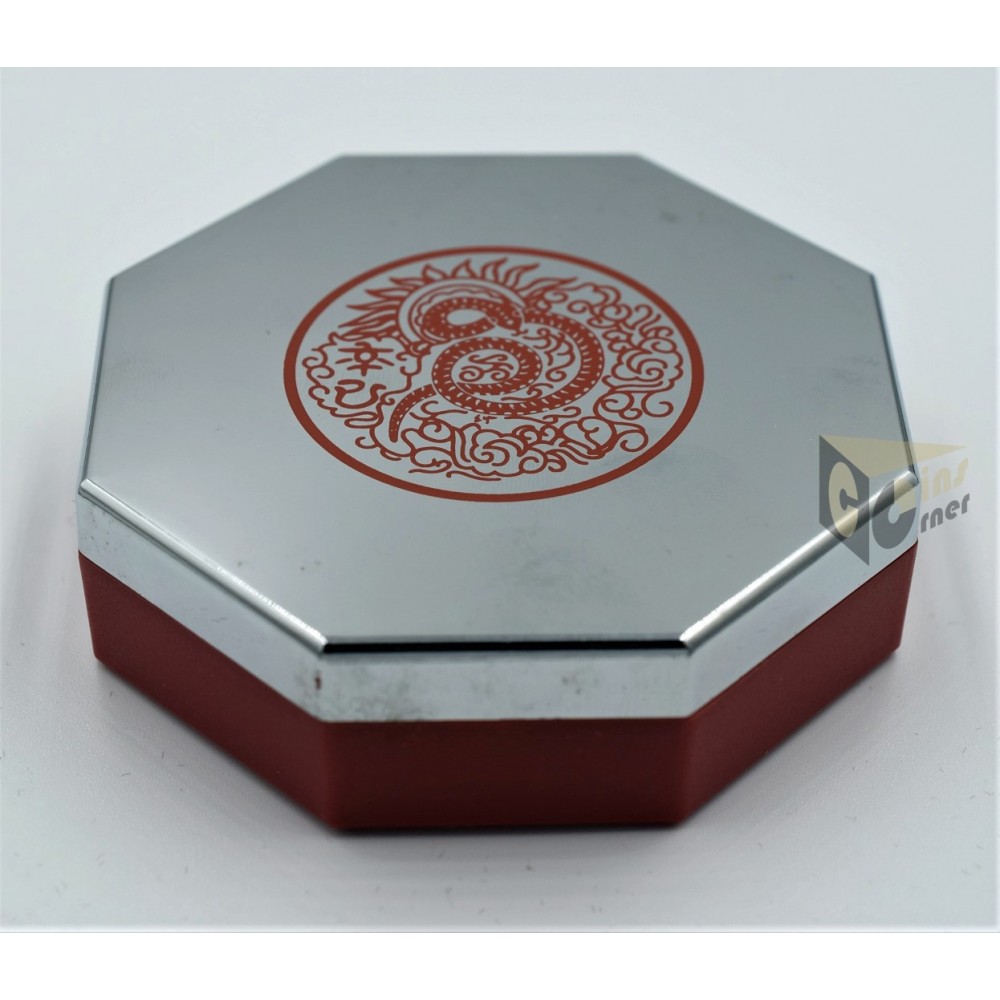 The Year of the Snake 2 Oz Piedfort Proof - 2001 Singapore