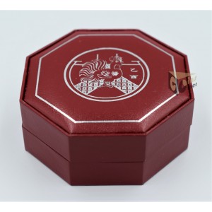 The Year of the Rooster  2 Oz Piedfort Proof Colorized - 2005 Singapore