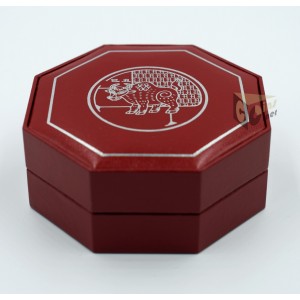 The Year of the Ox  2 Oz Piedfort Proof Colorized - 2009 Singapore