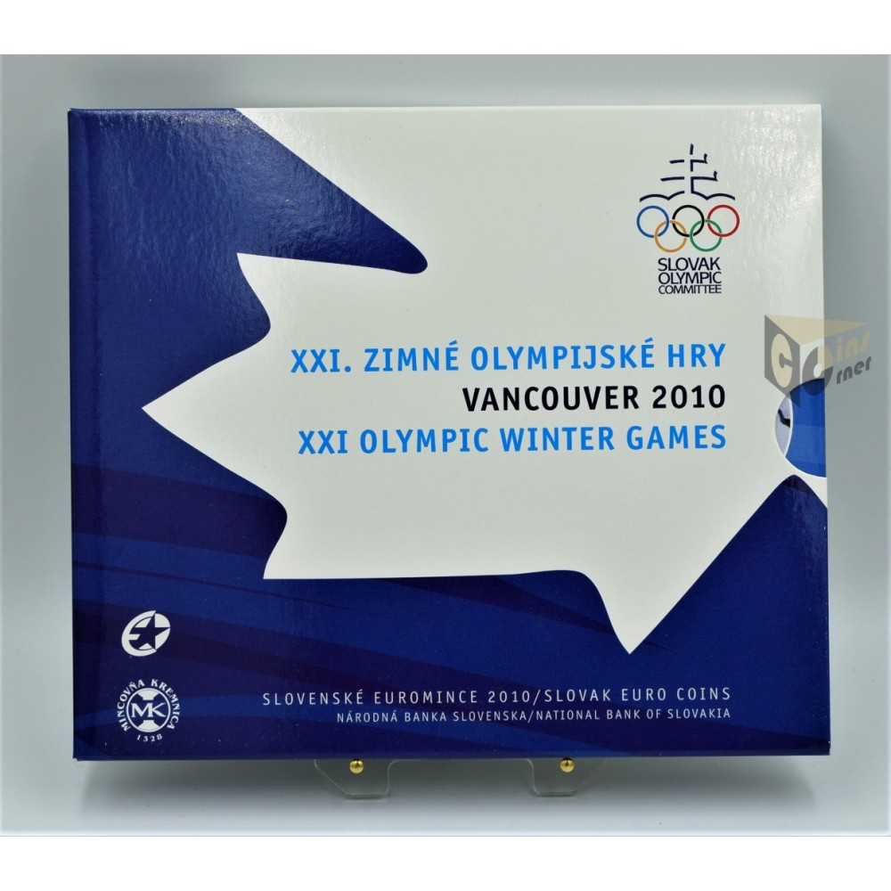 Slovakia 2010 - FDC Euro Set Vancouver XXI Winter Olympic Games