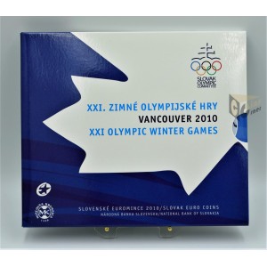 Slovakia 2010 - FDC Euro Set Vancouver XXI Winter Olympic Games