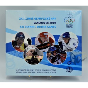 Slovakia 2010 - FDC Euro Set Vancouver XXI Winter Olympic Games