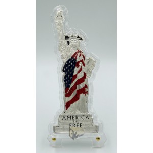 Statue of Liberty America the Free 2oz Proof- 2022 Solomon Islands