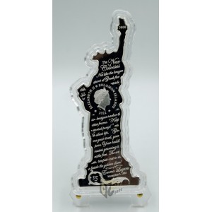 Statue of Liberty America the Free 2oz Proof- 2022 Solomon Islands