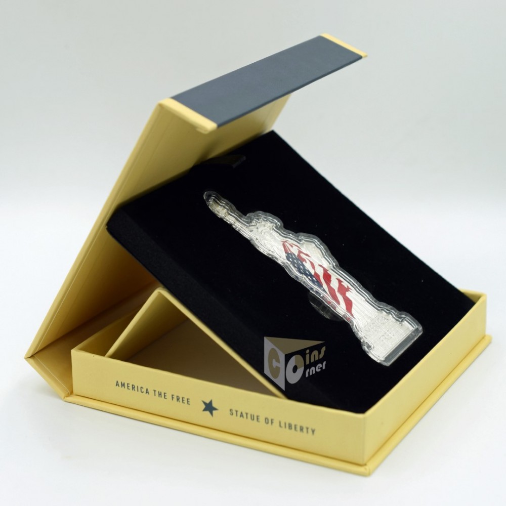 Statue of Liberty America the Free 2oz Proof- 2022 Solomon Islands