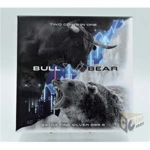 Bull vs. Bear 2 X 1 Oz - 2019 Solomon Islands