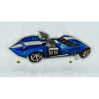 Solomon Islands 2023 Twin Mill Hot Whells 1 oz Silver Proof Colorized Coin