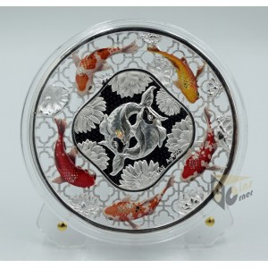 Filigree Koi Fortune 2 Oz- 2023 Solomon Islands