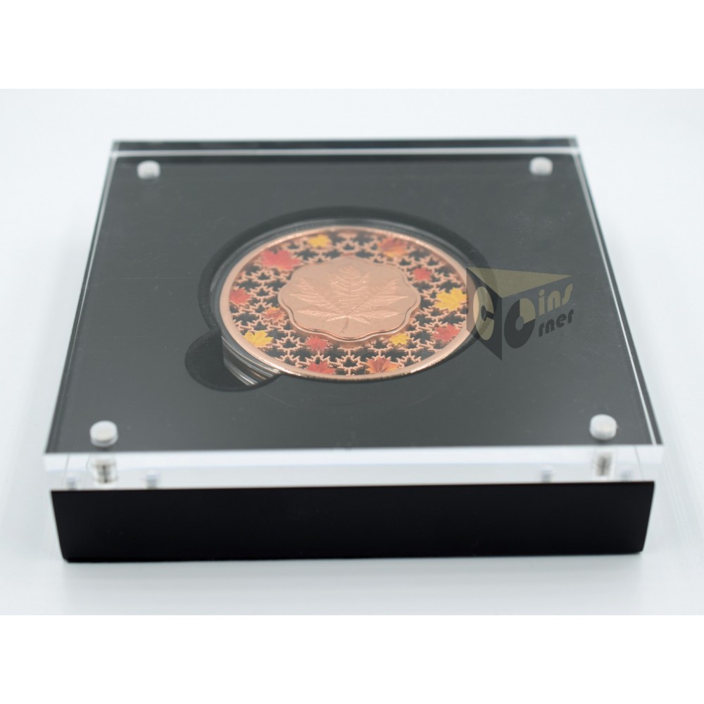 Filigree Maple Leaf 2 Oz- 2023 Solomon Islands