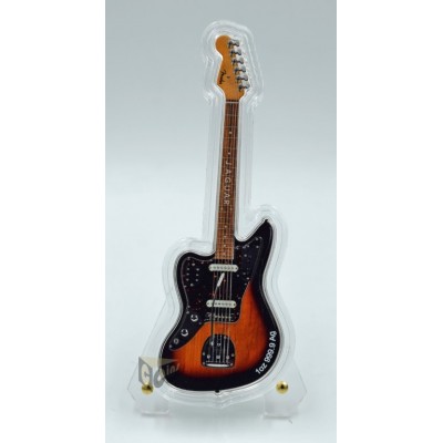 Solomon Islands 2024 Fender Jaguar 1 Oz Proof Guitar Shape Silver Coin 