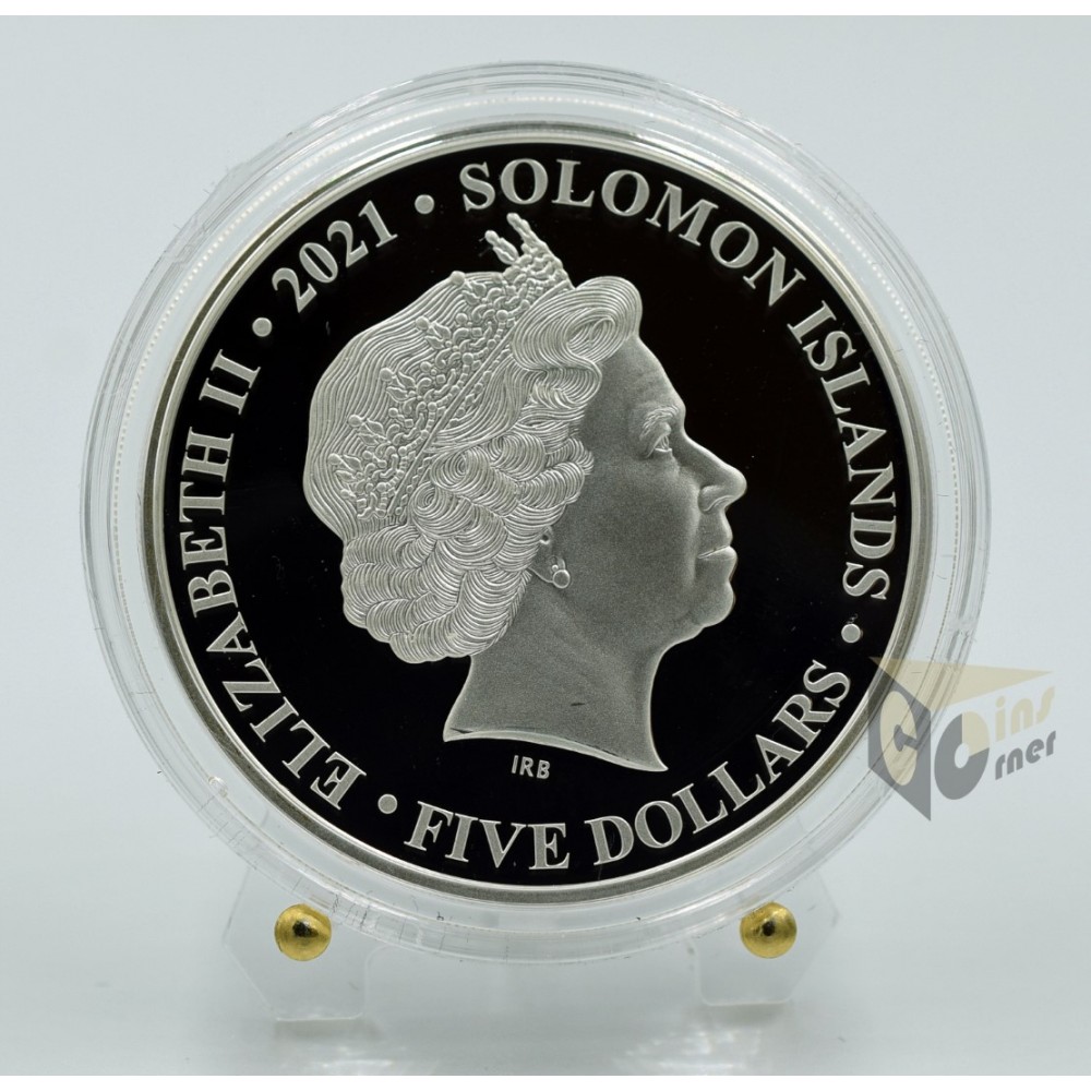 The Age of Dinosaurs 3 x 1 oz Silver Proof Coins Set - 2021 Solomon Islands