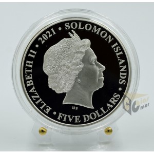 The Age of Dinosaurs 3 x 1 oz Silver Proof Coins Set - 2021 Solomon Islands