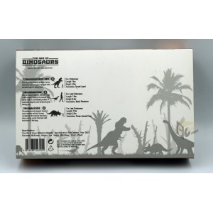 The Age of Dinosaurs 3 x 1 oz Silver Proof Coins Set - 2021 Solomon Islands