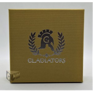 Retiarius Roman Gladiators 2oz Antique Finish - 2017 Solomon Islands