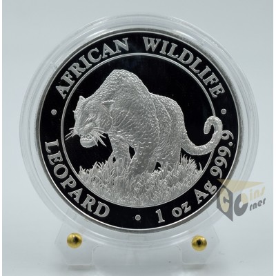 Leopard African Wildlife  1 Oz - 2023 Somalia