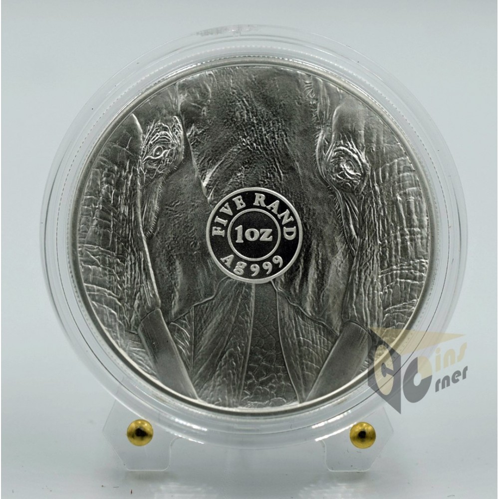 Elephant The Big Five  1 Oz - 2019 South Africa 