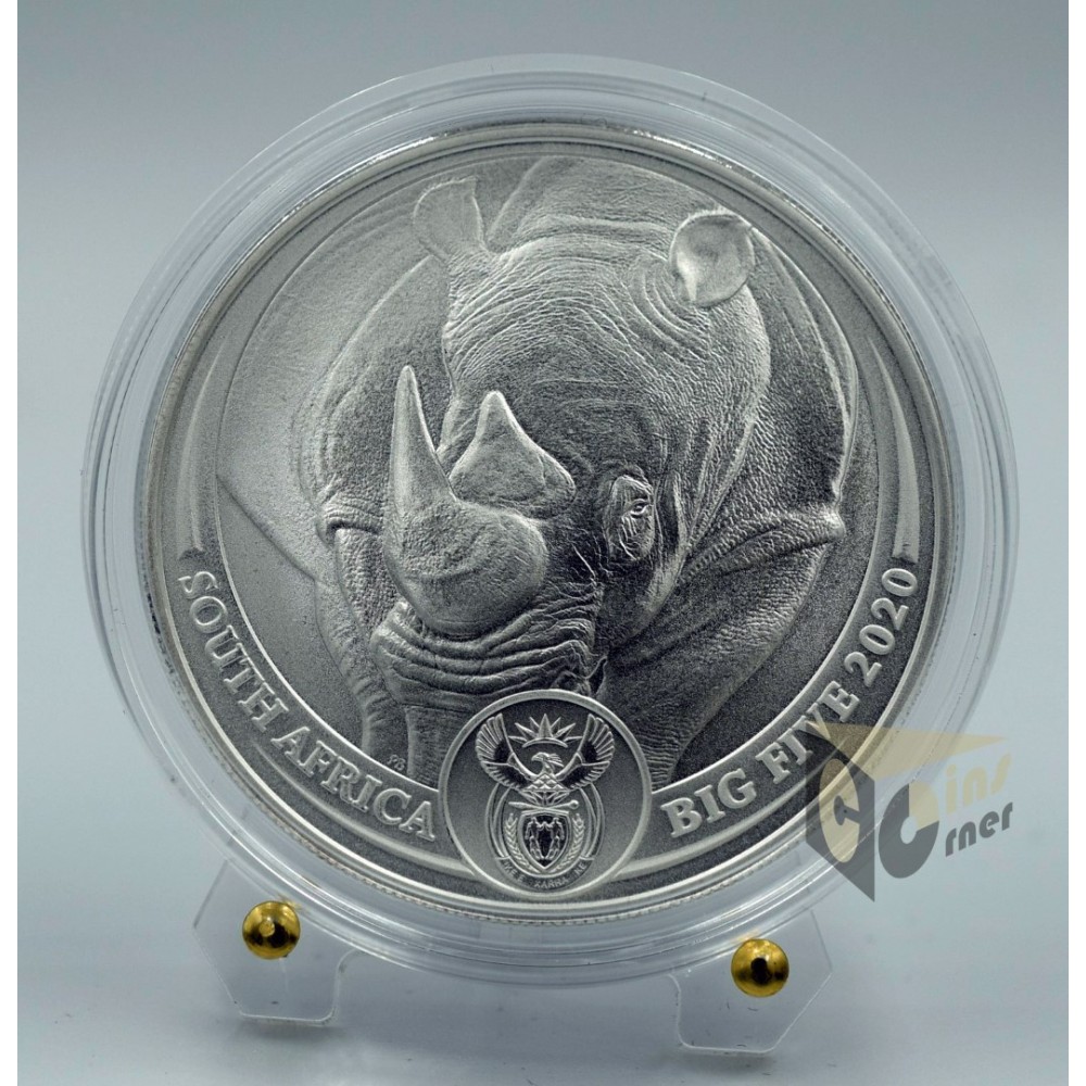 Rhino The Big Five  1 Oz - 2020 South Africa 
