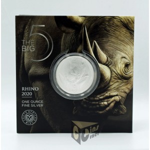 Rhino The Big Five  1 Oz - 2020 South Africa 