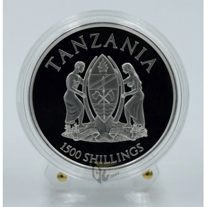Tanzania 2018 Griffin Mythological Animals Series 2 Oz Proof High Relief Silver Coin