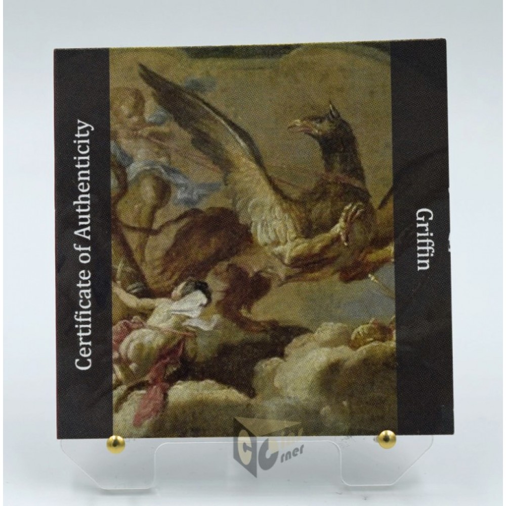 Tanzania 2018 Griffin Mythological Animals Series 2 Oz Proof High Relief Silver Coin