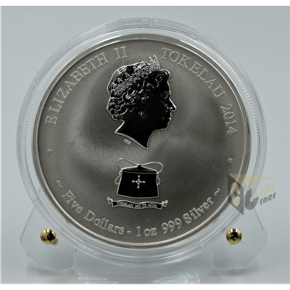 The Year of the Horse 1 Oz - 2014 Tokelau