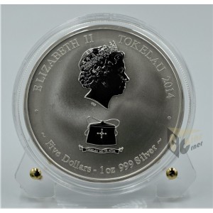 The Year of the Horse 1 Oz - 2014 Tokelau