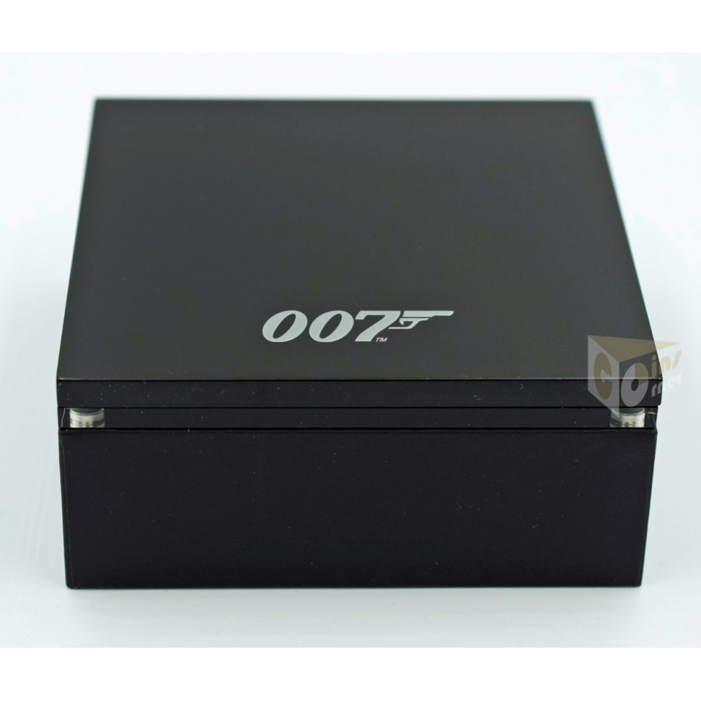 James Bond 007 50th Anniversary Diamonds Are Forever 1 Oz - 2021 Tuvalu