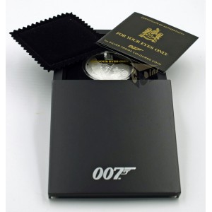 James Bond 007 40th Anniversary For Your Eyes Only 1 Oz - 2021 Tuvalu
