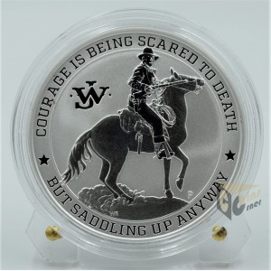 John Wayne on the Horse 1 Oz - 2021 Tuvalu