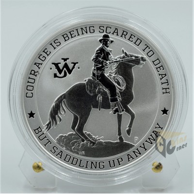 John Wayne on the Horse 1 Oz - 2021 Tuvalu