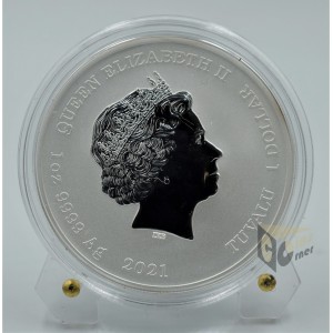 John Wayne on the Horse 1 Oz - 2021 Tuvalu