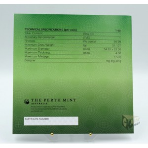 Tuvalu 2021 Year of the Ox Quadrant 4 Silver Coin Set Proof Colorized