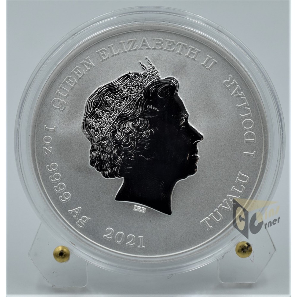 Marge and Maggie  The Simpsons 1 Oz - 2021 Tuvalu