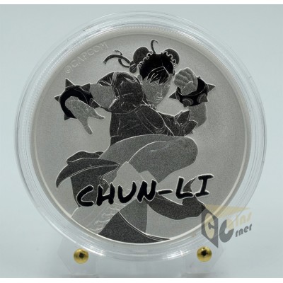 Chun Li Street Fighter 1 Oz - 2022 Tuvalu
