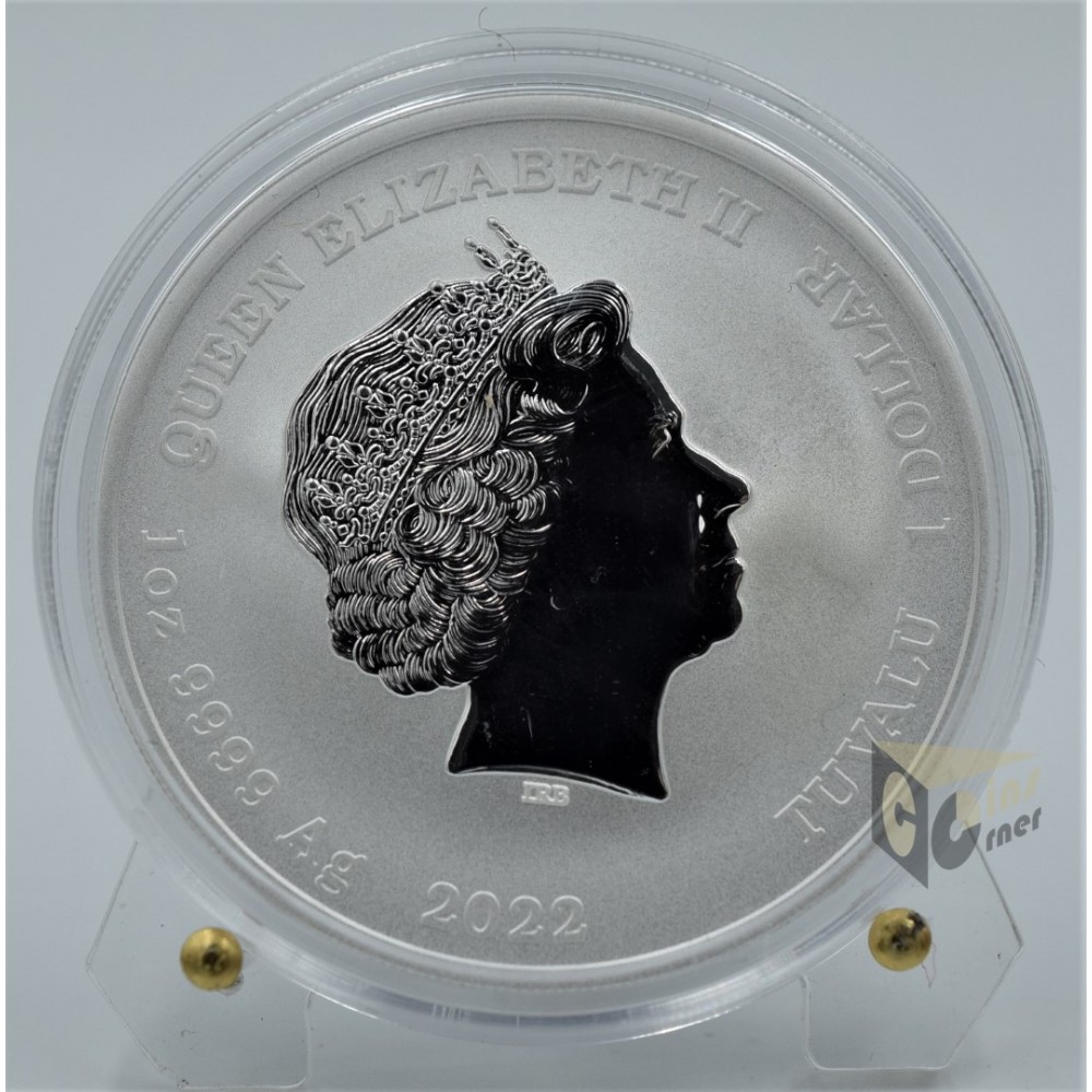 Ryu Street Fighter 1 Oz - 2022 Tuvalu