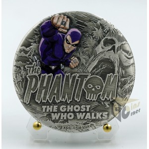 The Phantom 2 Oz Antique Colorized  - 2023 Tuvalu