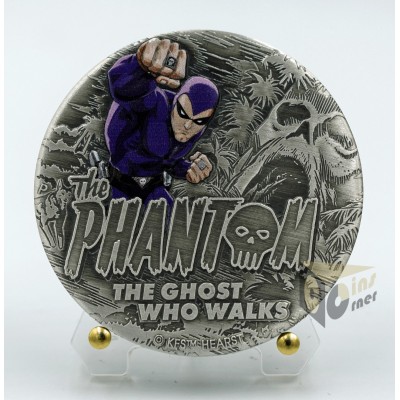 The Phantom 2 Oz Antique Colorized  - 2023 Tuvalu