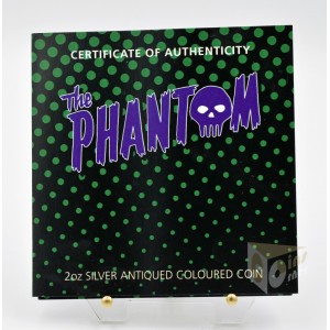 The Phantom 2 Oz Antique Colorized  - 2023 Tuvalu