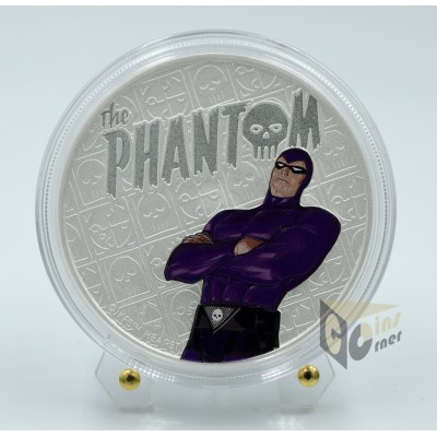 Tuvalu 2023 - The Phantom 1 Oz Colorized Silver Coin 