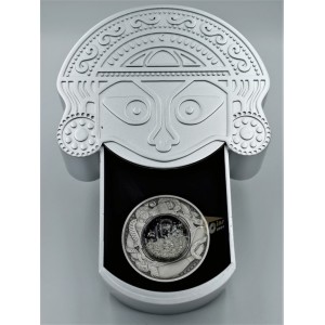 Tuvalu 2021 Tears of the Moon Antique Finish 2 Oz Silver Coin