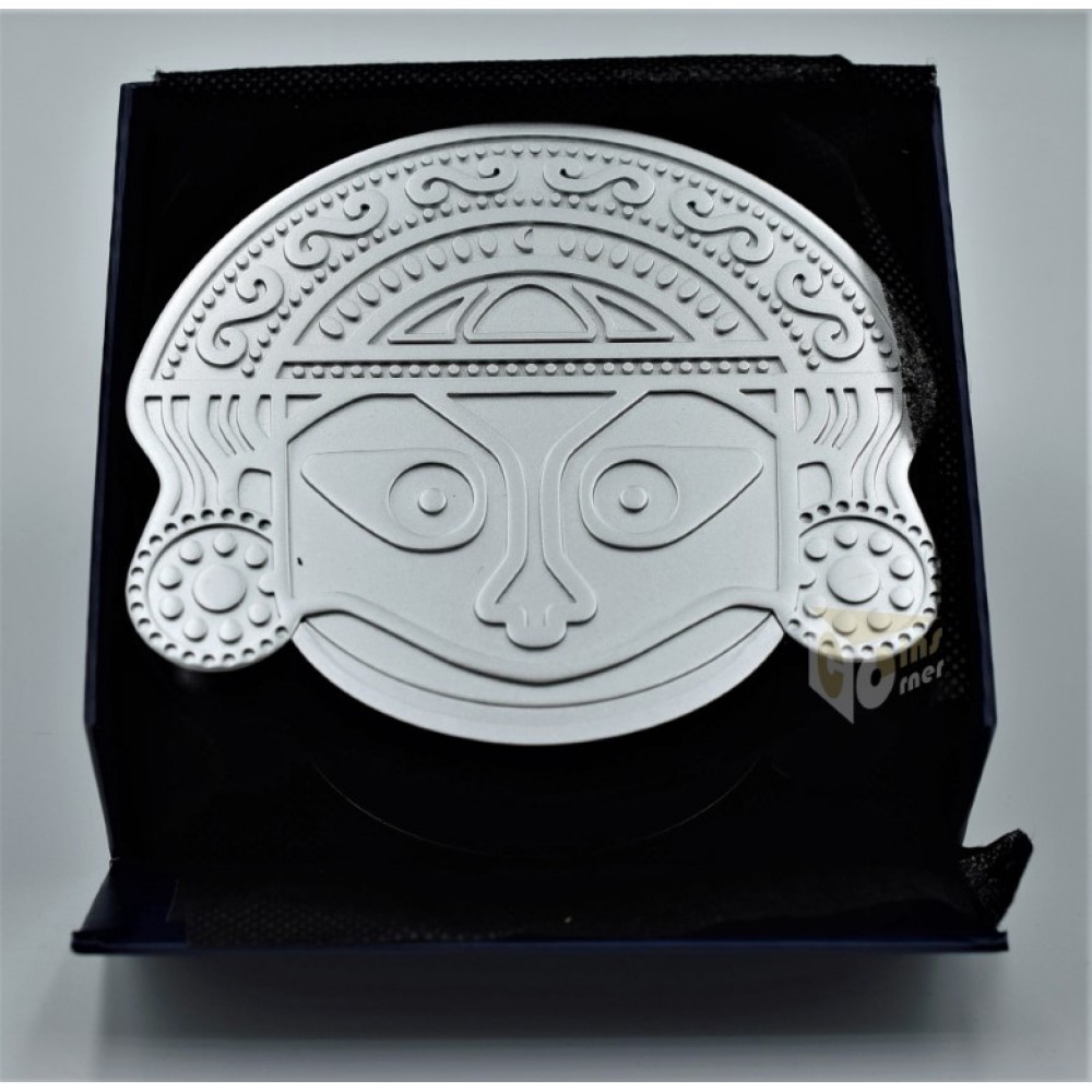 Tuvalu 2021 Tears of the Moon Antique Finish 2 Oz Silver Coin