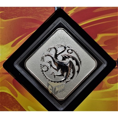 House Targaryen Game of Thrones Proof Medal - United Kingdom