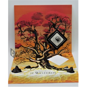 House Targaryen Game of Thrones Proof Medal - United Kingdom