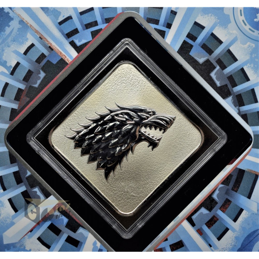 House Stark Game of Thrones Proof Medal - United Kingdom