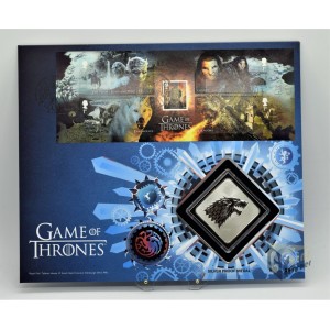 House Stark Game of Thrones Proof Medal - United Kingdom