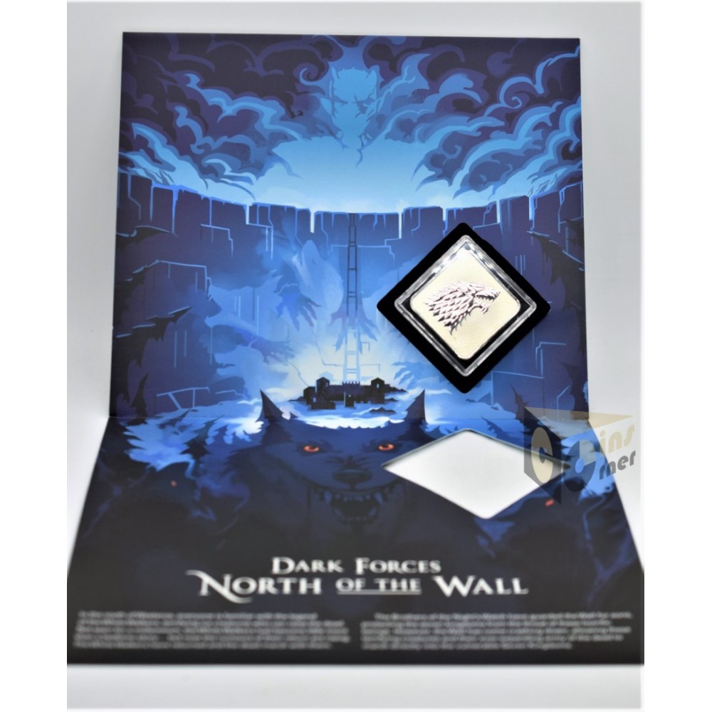 House Stark Game of Thrones Proof Medal - United Kingdom