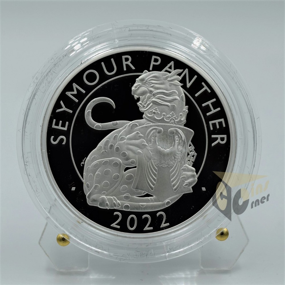 The Seymour Panther Proof -  The Royal Tudor Beasts 1 Oz Proof 2022 United Kingdom