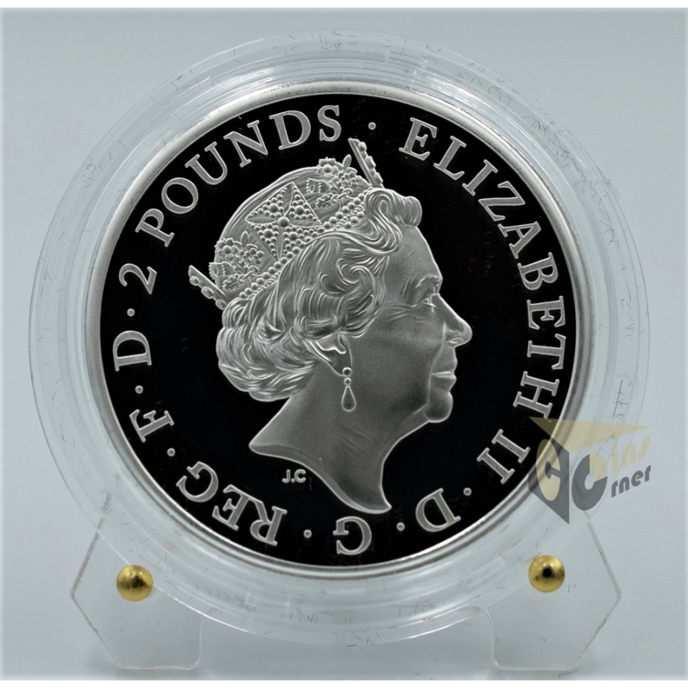 The Seymour Panther Proof -  The Royal Tudor Beasts 1 Oz Proof 2022 United Kingdom